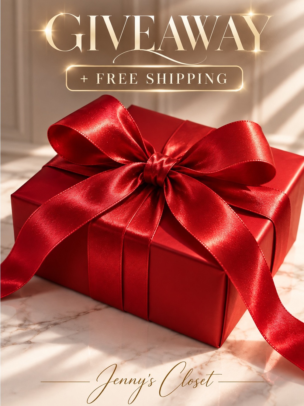 GIVEAWAY + FREE SHIPPING